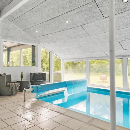 Stunning In With Sauna Hébergement de vacances Nørre Nebel