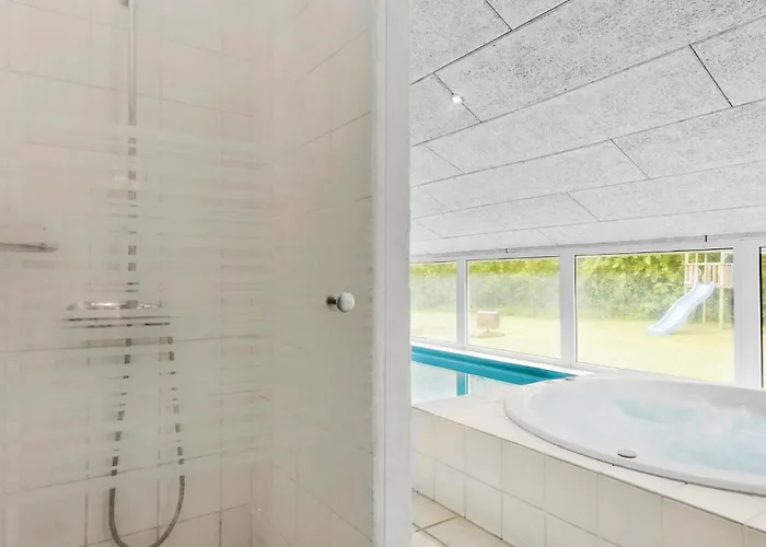 Stunning In With Sauna 펜션 Nørre Nebel